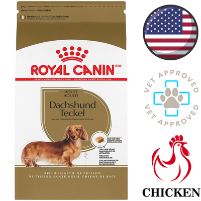 Royal Canin - Breed Health Nutrition Dachshund Adult Dry Dog Food - 10 lb