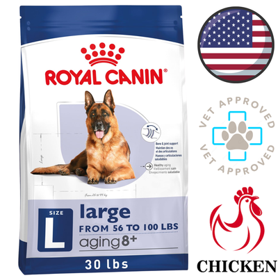 Royal Canin - Size Health Nutrition Large Breed Aging 8+ Years Dry Dog Food - 30 lb