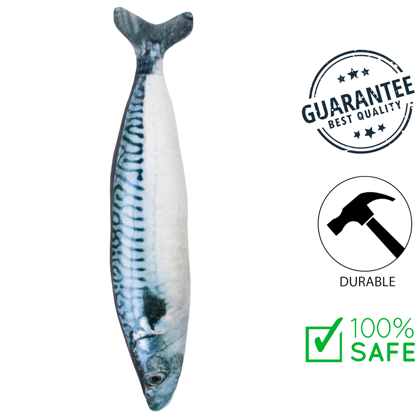 Riley & Rex - Plush Fish Catnip Cat Toy