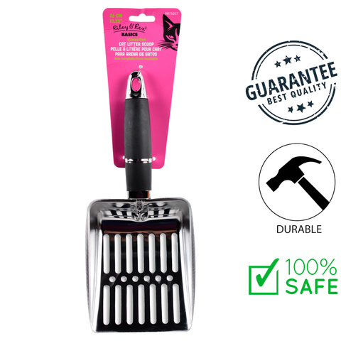 Riley & Rex - Stainless Steel Cat Litter Scoop — main