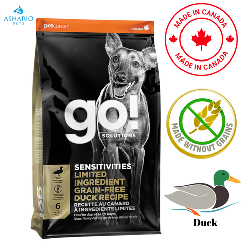 Go! Solutions - Sensitivities Limited Ingredient Grain Free Duck Dry Dog Food