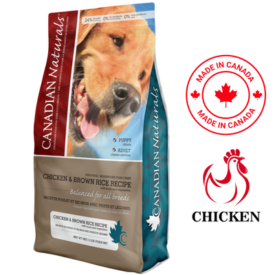 Canadian Naturals - Chicken & Rice Dry Dog Food - 30 lb