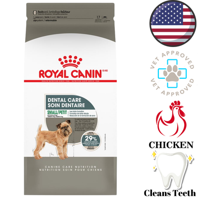 Royal Canin - 牙齿护理小型犬成犬干粮 - 3 磅