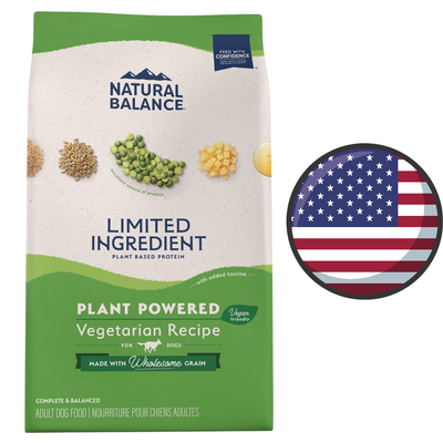 Natural Balance - Limited Ingredient Diet Vegetarian Dry Dog Food - 4 lb
