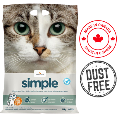 Intersand - Simple Clumping Cat Litter