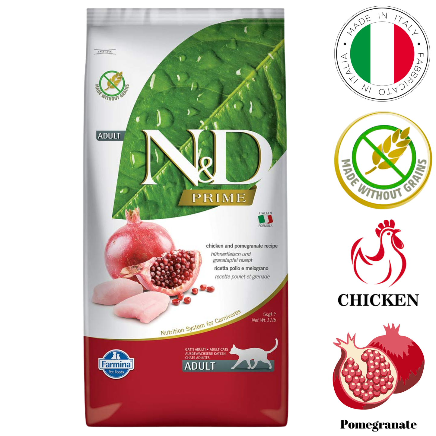 Farmina - Chicken & Pomegranate Dry Cat Food