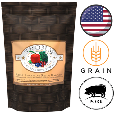Fromm - Four Star Nutritionals Pork & Applesauce Dry Dog Food - 4 lb