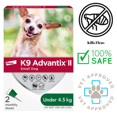 Advantix II - Flea & Tick Medicine - Small Dogs