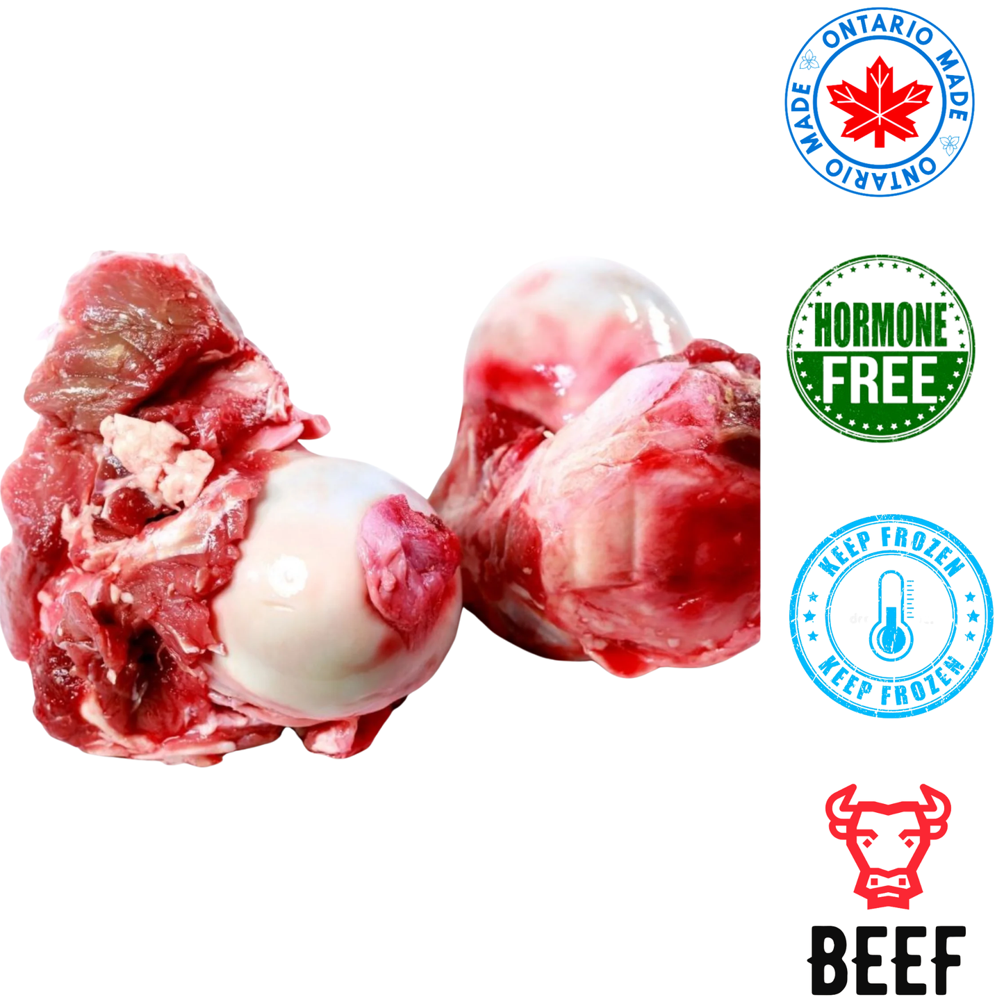 Raw Performance - Beef Knuckle Bones - 2 Pack