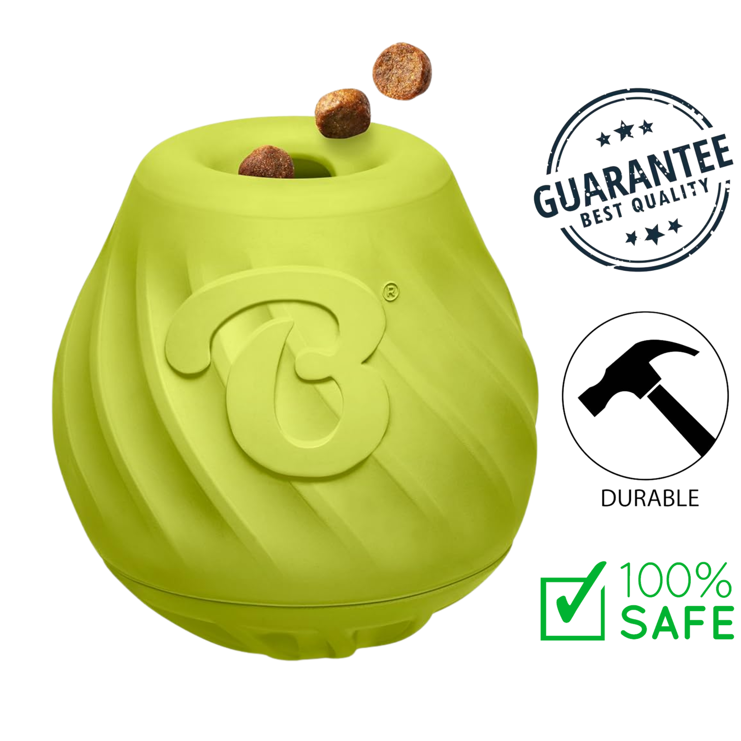 Benebone - Bounce Rubber Pawbler Dog Toy