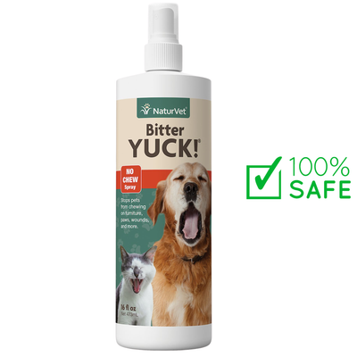 NaturVet - Bitter YUCK! Pet Bitter Spray - 8 Oz