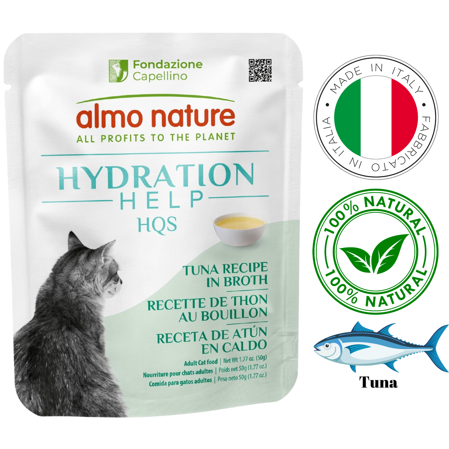 Almo Nature - Hydration Help Wet Cat Food Pouch