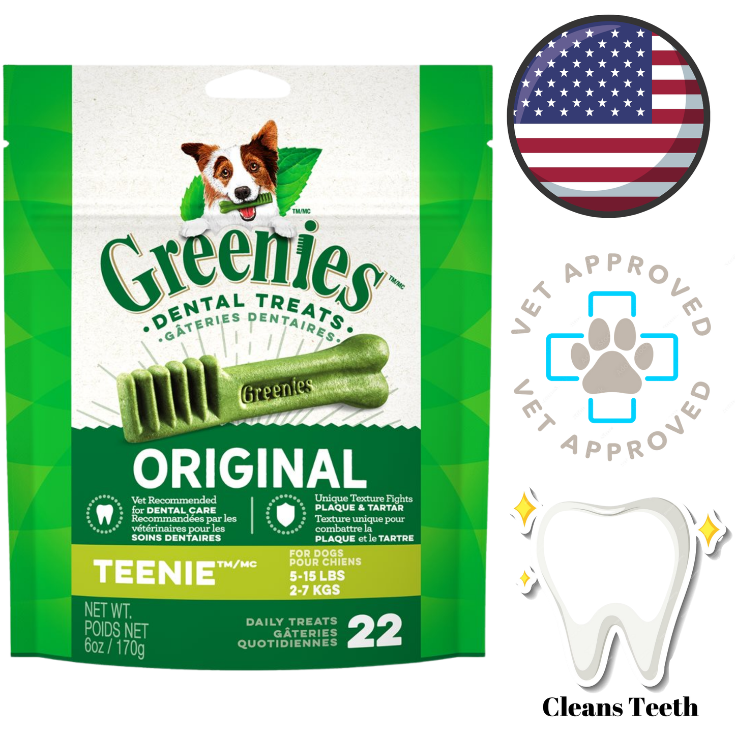 Greenies - Teenie Original Dental Dog Treats