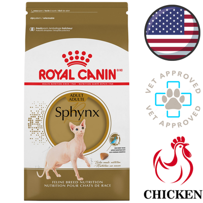 Royal Canin - Breed Health Nutrition Sphynx Adult Dry Cat Food - 7 lb