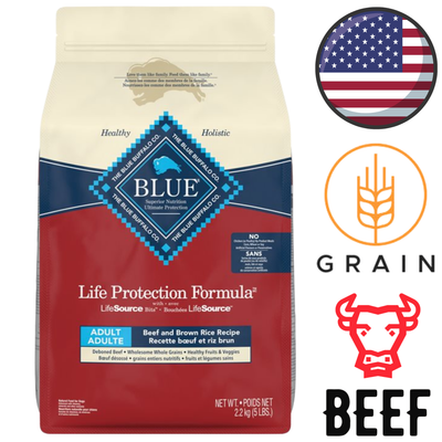 Blue Buffalo - Life Protection Beef Adult Dry Dog Food