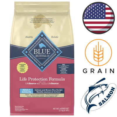 Blue Buffalo - Life Protection Salmon & Brown Rice Adult Dry Dog Food