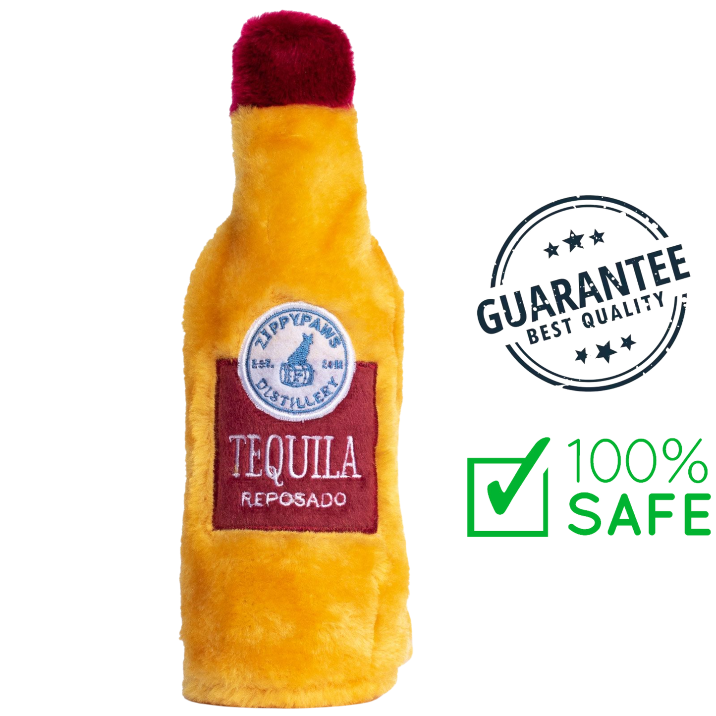 ZippyPaws - Happy Hour Crusherz 狗狗玩具 - 威士忌