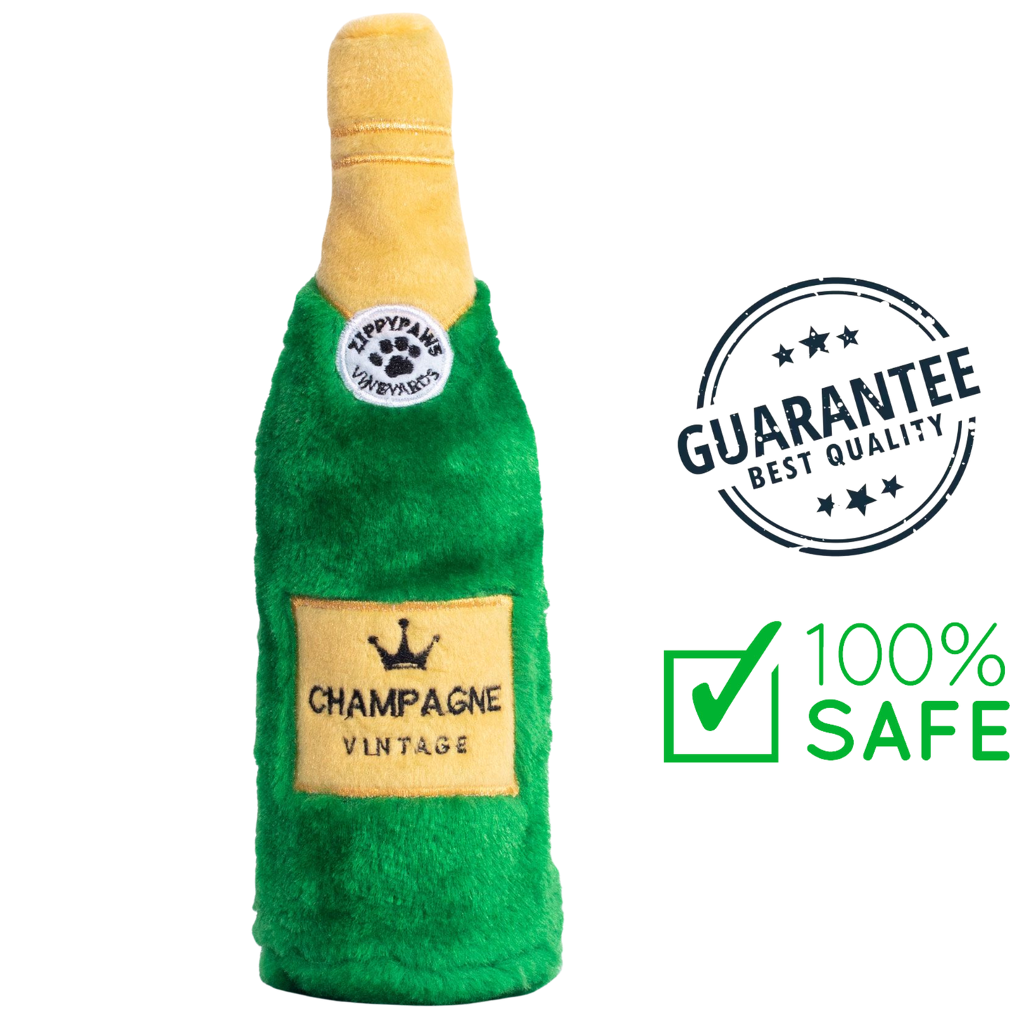 ZippyPaws - Happy Hour Crusherz 狗狗玩具 - 威士忌