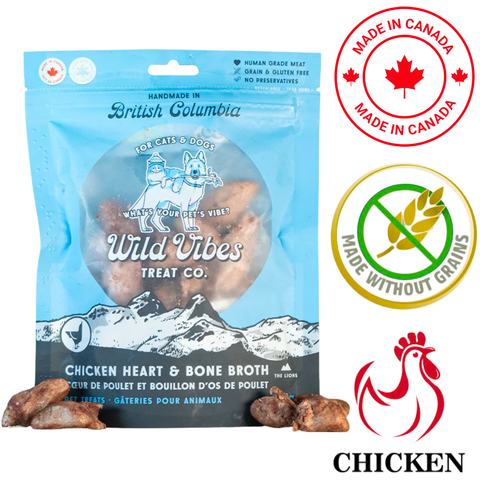 Wild Vibes - Chicken Heart & Bone Broth Pet Treats — main