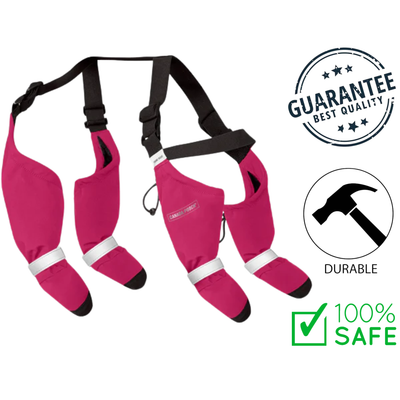 Canada Pooch - Dog Suspender Boots - Pink