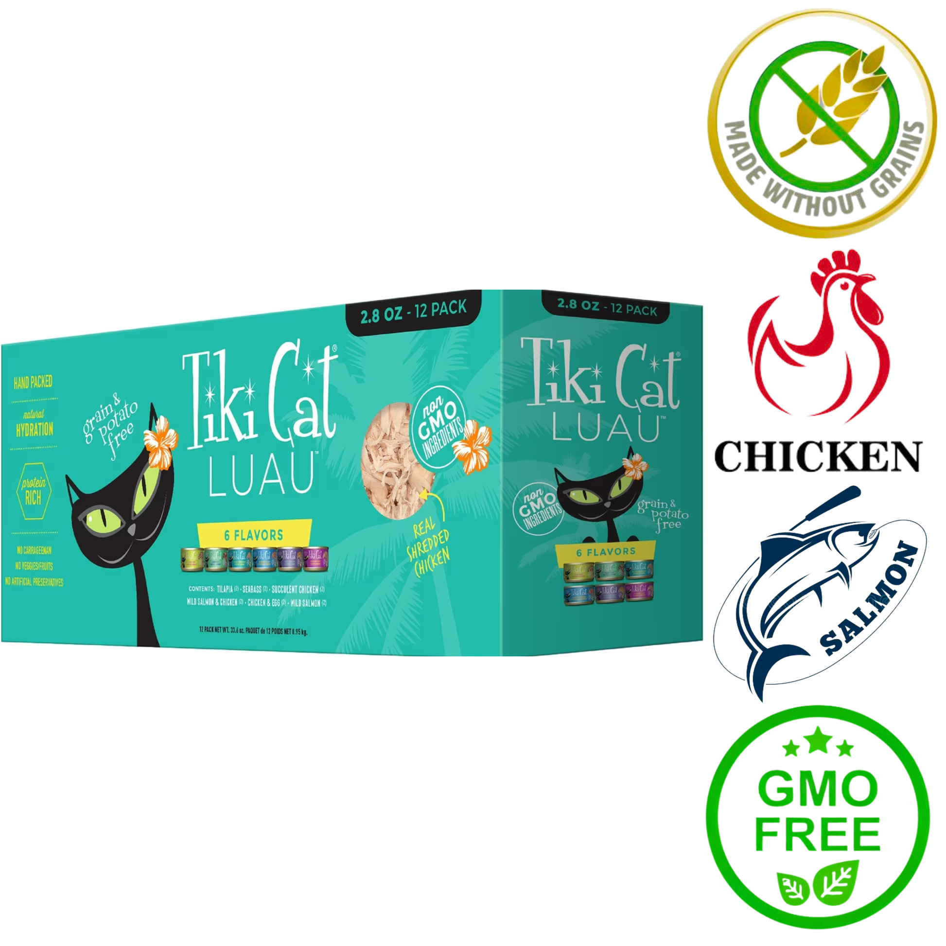 Tiki Cat - Luau Variety Pack Canned Cat Food