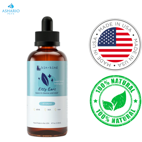 Kin+Kind - Natural Kitty Cat Ear Cleanser — main