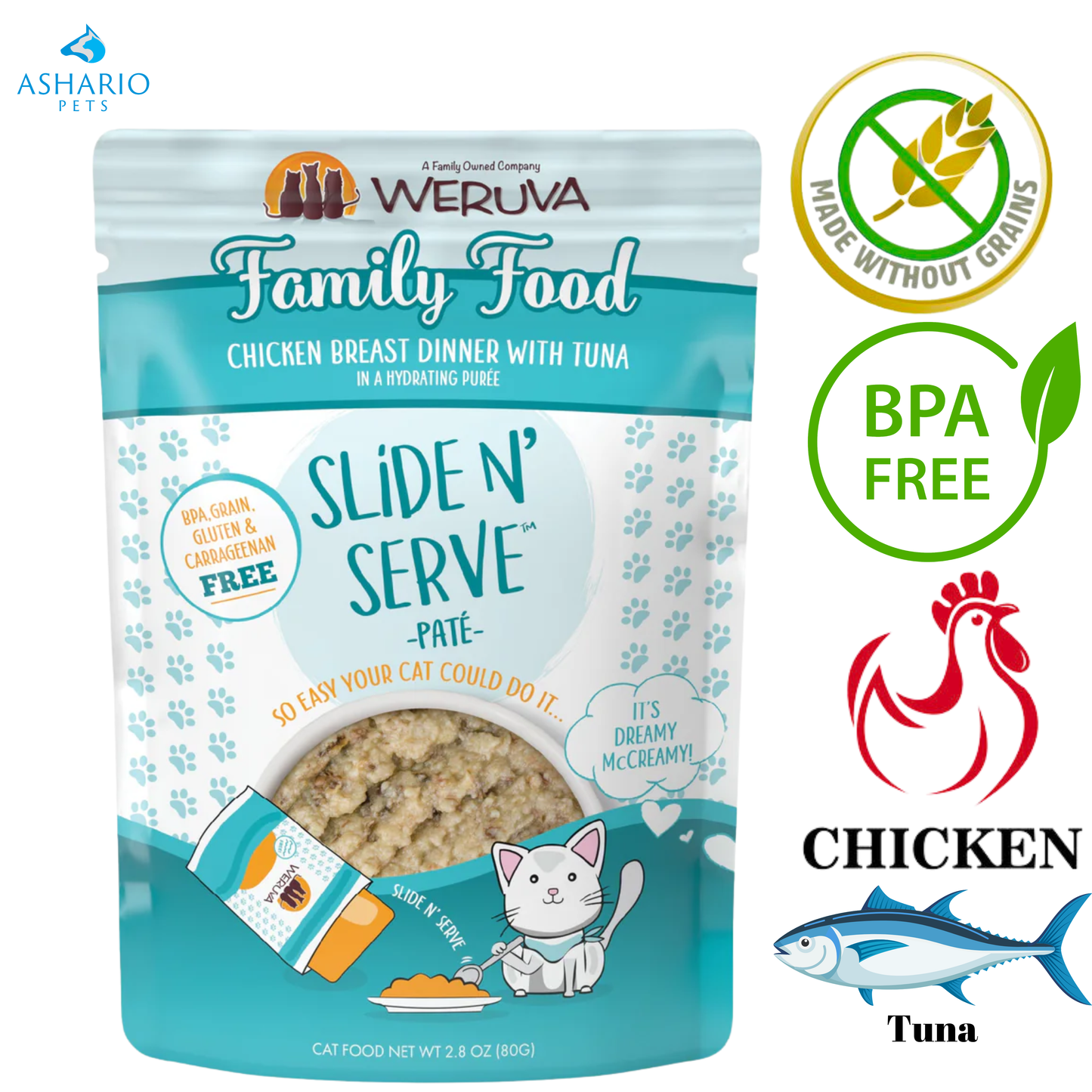 Weruva - Family Food Wet Cat Food Pouch