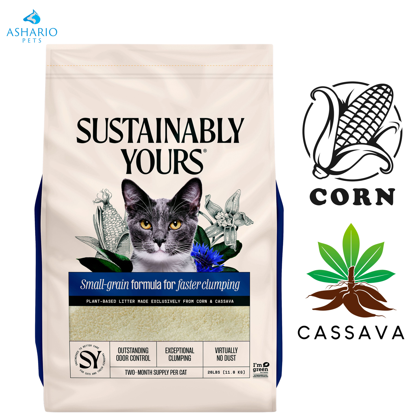Sustainably Yours - Small-Grain Formula For Faster Clumping