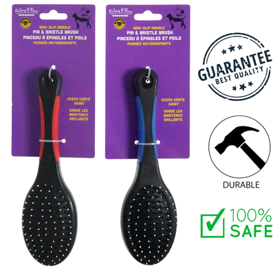 Riley & Rex - Double Sided Pet Pin & Bristle Brush