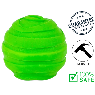 BuD'z - Latex Squeaker Ball Dog Toy - Small