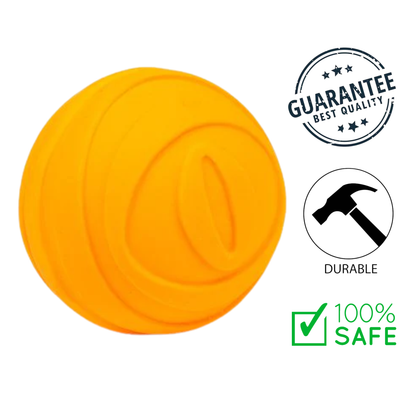 BuD'z - Latex Squeaker Ball Dog Toy - Medium