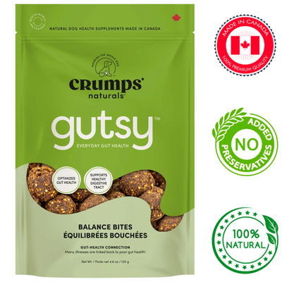Crumps' Natural - Gutsy Balance Bites Dog Treats - 130 Grams