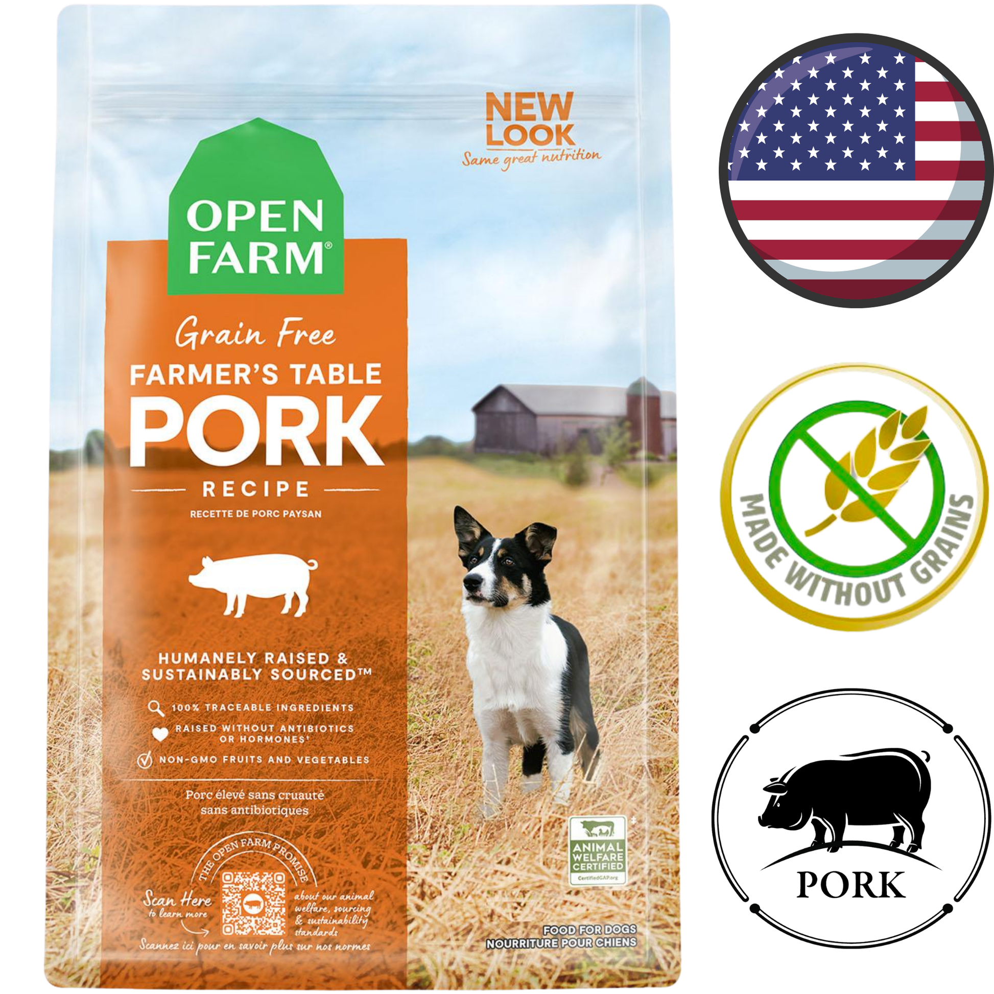 Open Farm - Grain Free Farmer's Table Pork Dry Dog Food — main