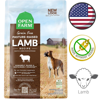 Open Farm - Grain Free Pasture-Raised Lamb Dry Dog Food