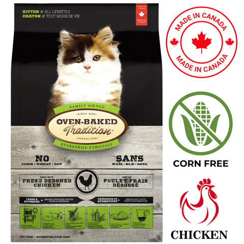 Oven-Baked Tradition - Chicken Kitten Dry Cat Food