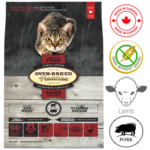 Oven-Baked Tradition - Grain Free Red Meat Dry Cat Food