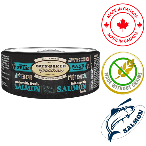 Oven-Baked Tradition - Grain Free Salmon Pate Canned Cat Food