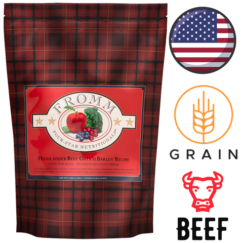 Fromm - Four Star Nutritionals Highlander Beef, Oats & Barley Dry Dog Food — main