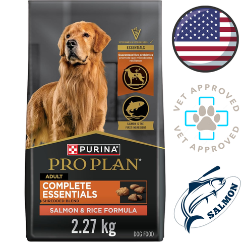 Purina - Pro Plan Complete Essentials Shredded Blend Salmon & Rice Dry Dog Food