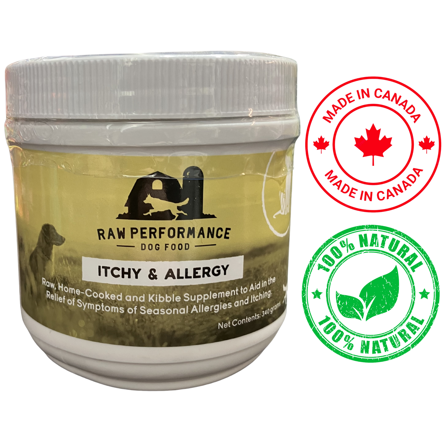 Raw Performance - Itchy & Allergy Dog Supplement — main