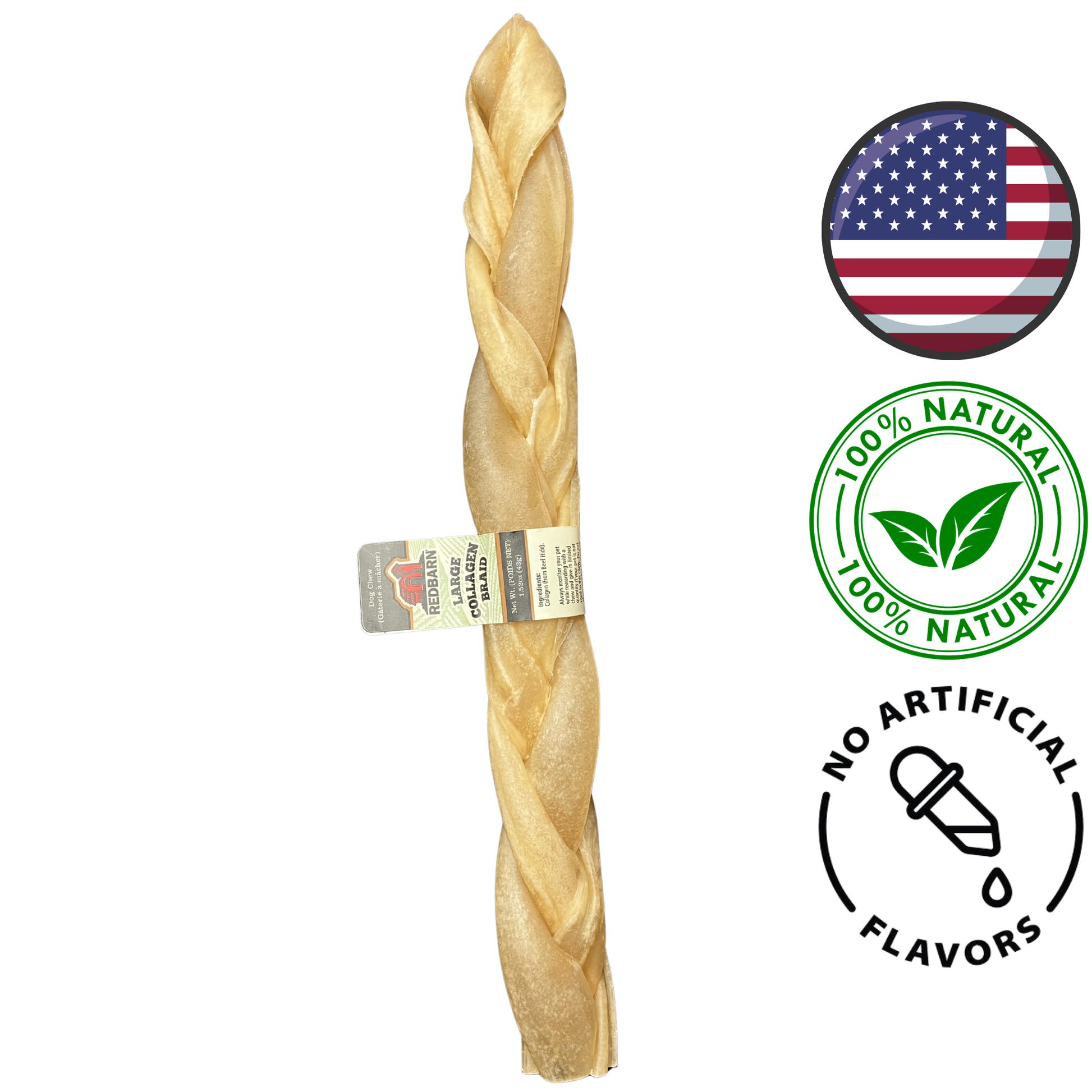 RedBarn - Collagen Braid Dog Treats — view 2