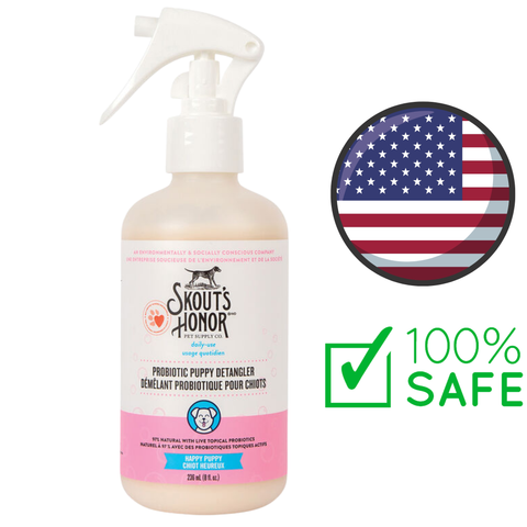Skout's Honour - Happy Puppy Lilac & Linen Probiotic Detangler