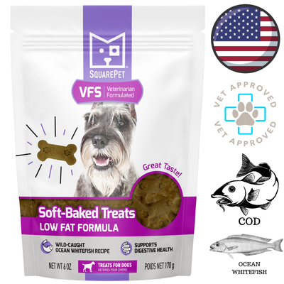 SquarePet - 低脂配方软烤狗零食 - 170克