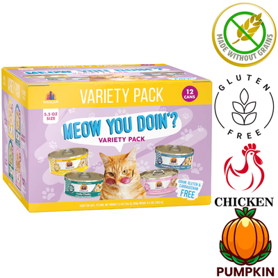 Weruva - Meow You Doin Variety Pack Canned Cat Food