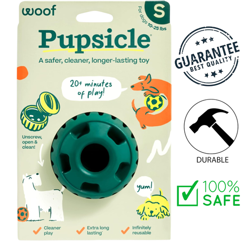 Woof - Pupsicle Green Dog Toy