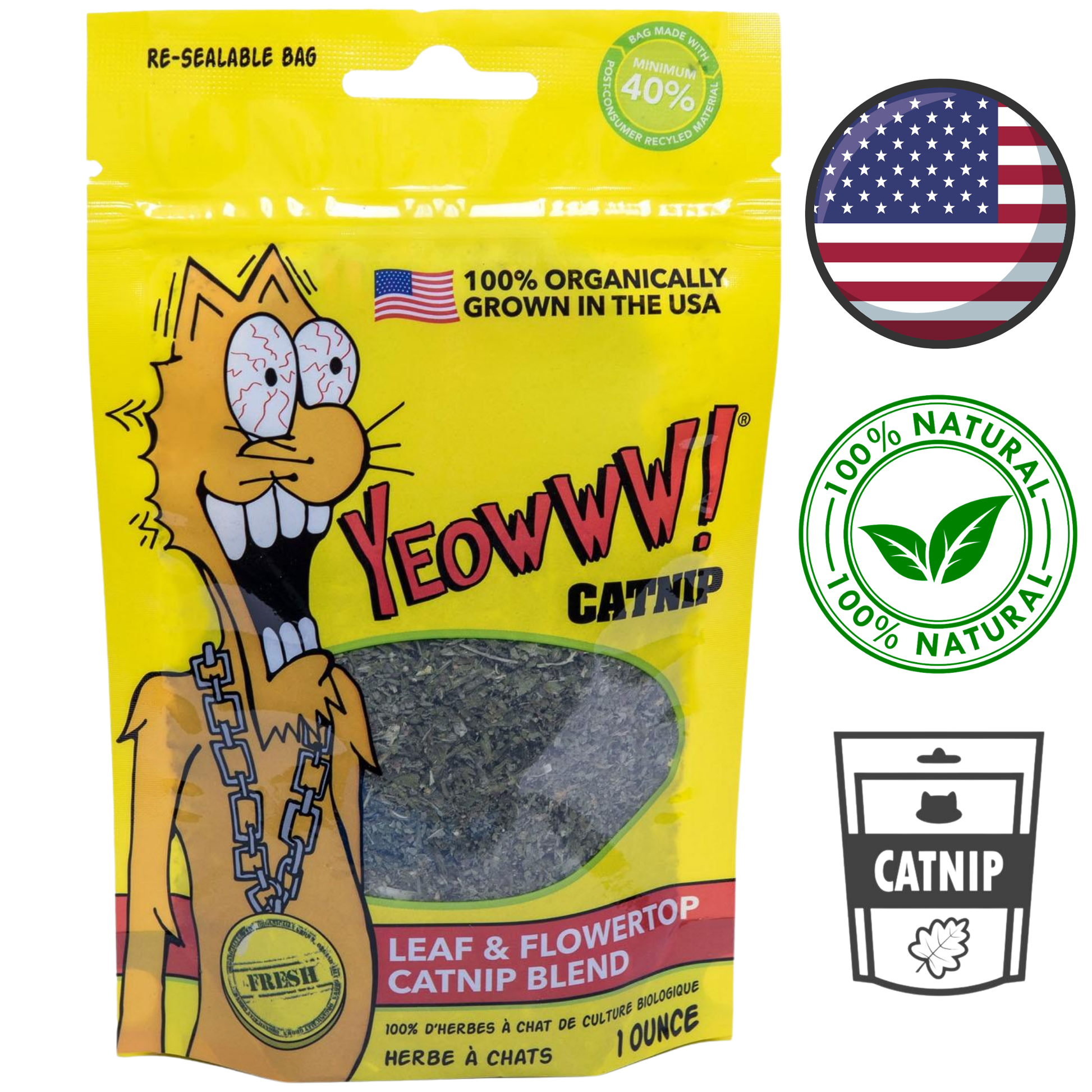 YEOWWW! - Catnip Bag