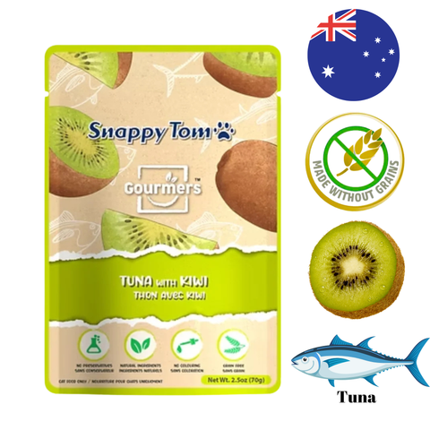 Snappy Tom - Gourmers Tuna with Kiwi Cat Food Topper — main