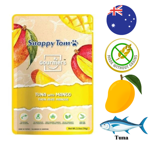 Snappy Tom - Gourmers Tuna With Mango Cat Food Topper — main