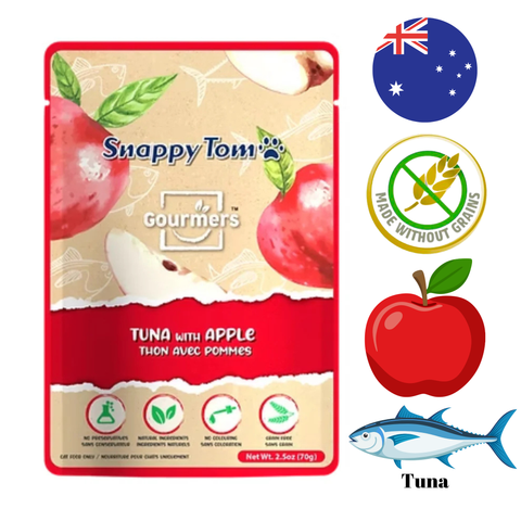 Snappy Tom - Gourmers Tuna with Apple Cat Food Topper — main