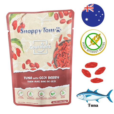Snappy Tom - Gourmers Tuna with Goji Berry Cat Food Topper — main